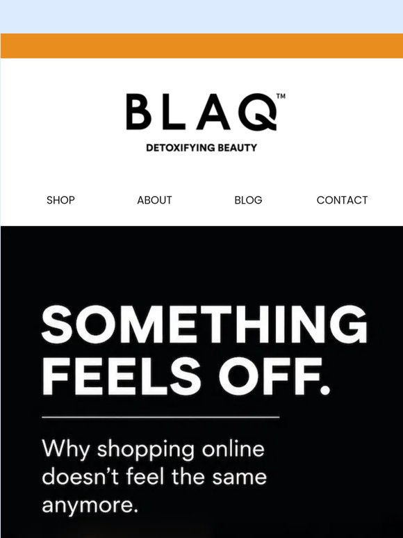 Have you noticed shopping feels different now?