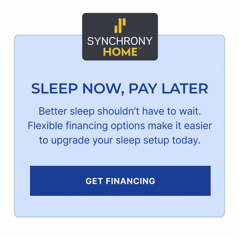 sleep now and pay later. better sleep shouldn't have to wait.