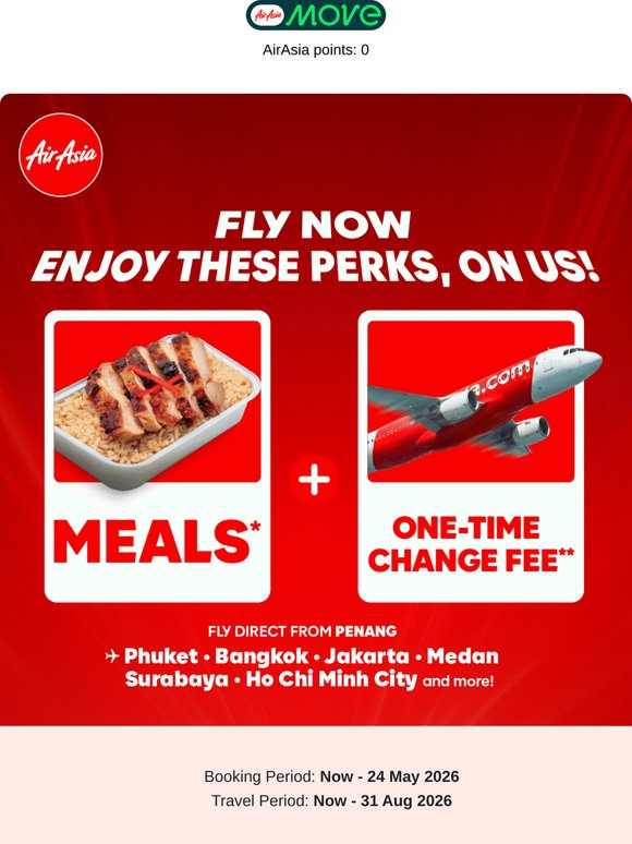 FLY NOW & ENJOY THESE PERKS!