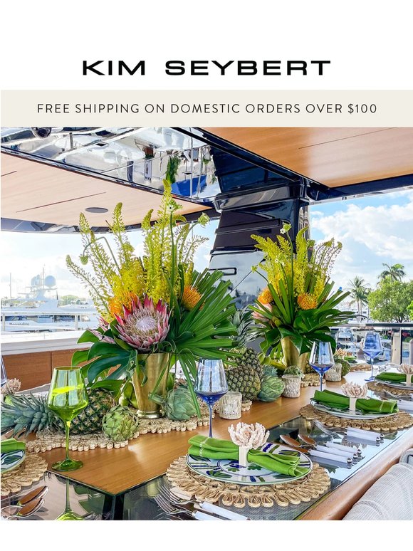 A Better Way to Ship Kim Seybert Internationally