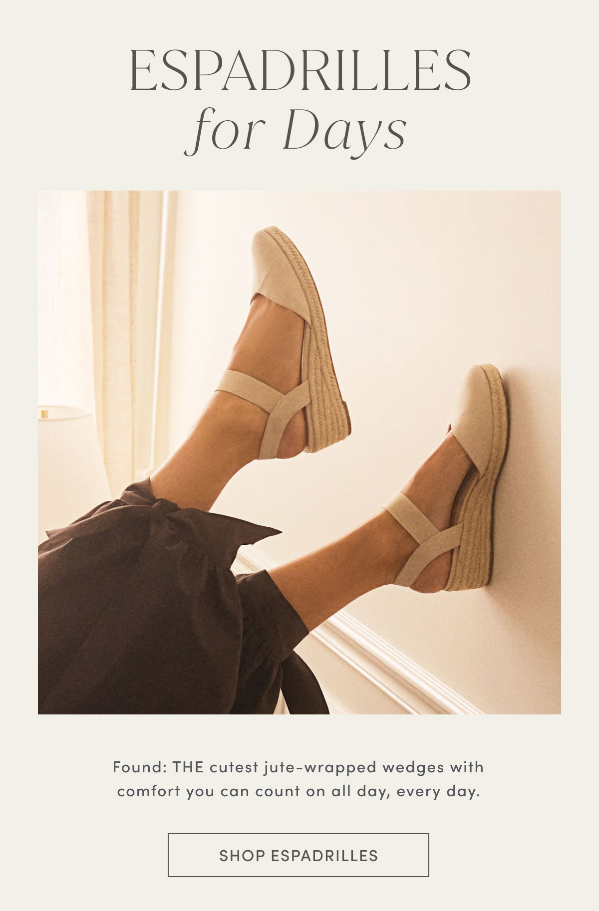 Espadrilles For Days