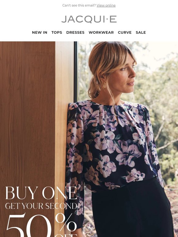 Styles For Now | Buy One Get Your Second 50% Off