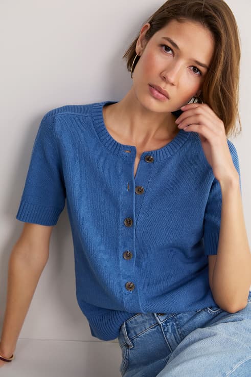 Luna Linen Cotton Cardigan 