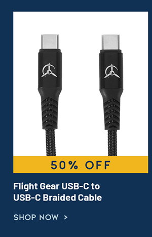 Flight Gear USB-C to USB-C Braided Cable