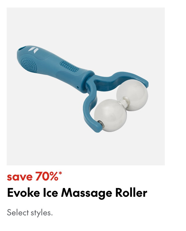 Evoke Ice Massage Roller. Save 70%