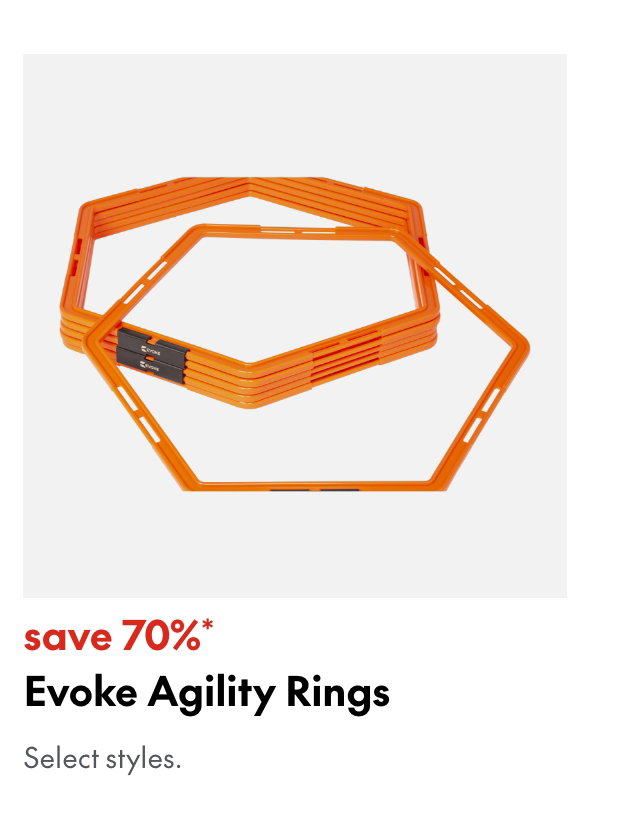 Evoke Agility Rings. Save 70%