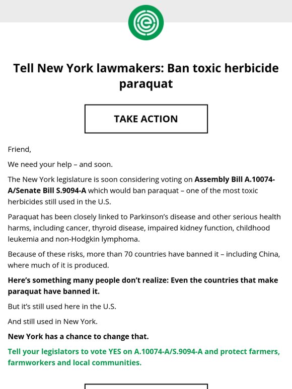 Why is this toxic herbicide banned elsewhere – but still used in New York?