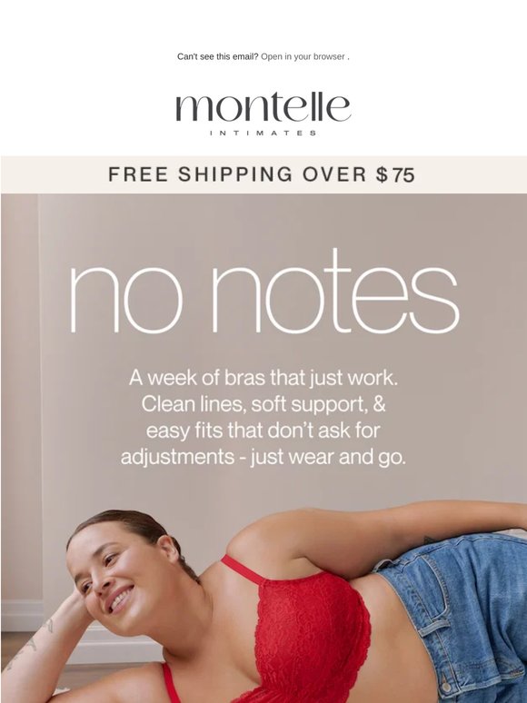 A weekly survival kit (but make it bras).