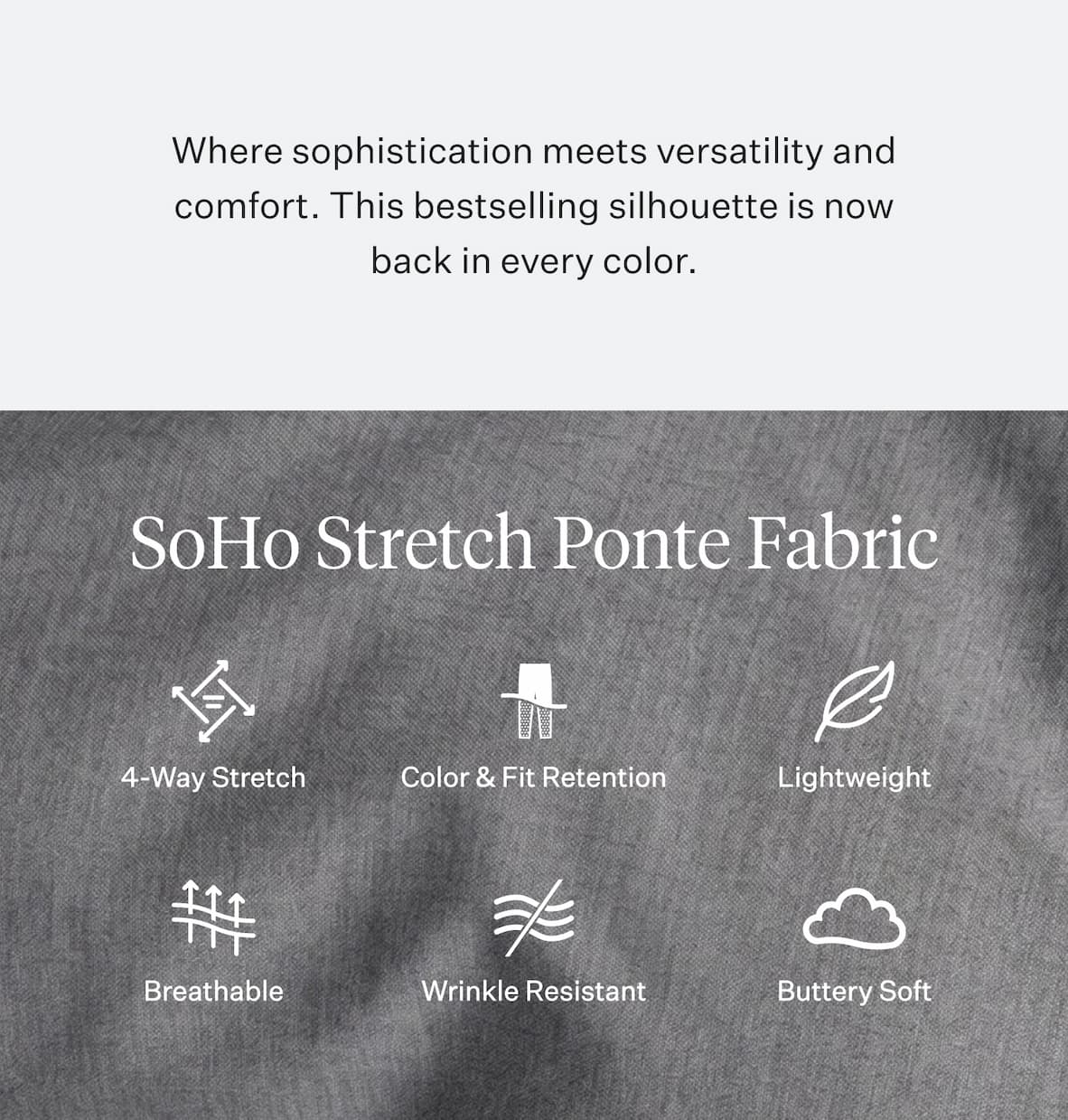 SoHo Trouser Restocked