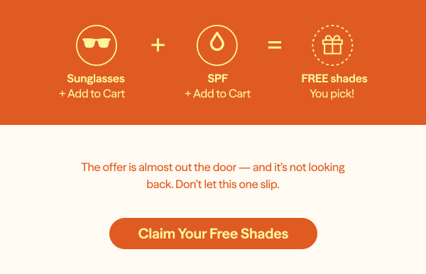 Claim Your Free Shades