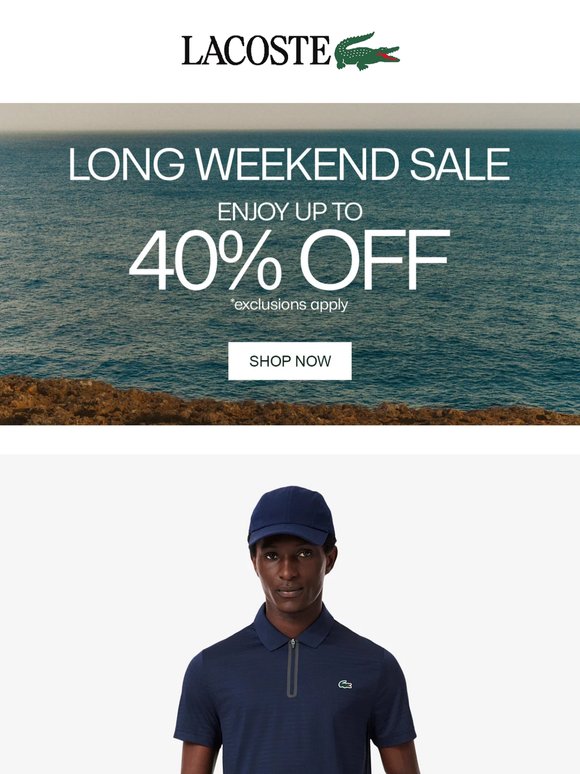 Last Day to Save Up to 40% Off.