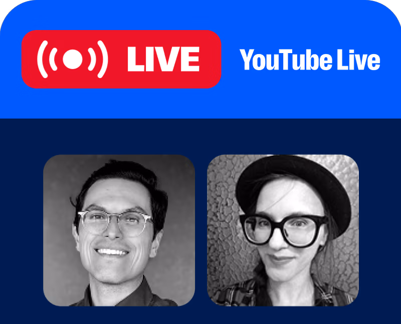 Join us on YT Live