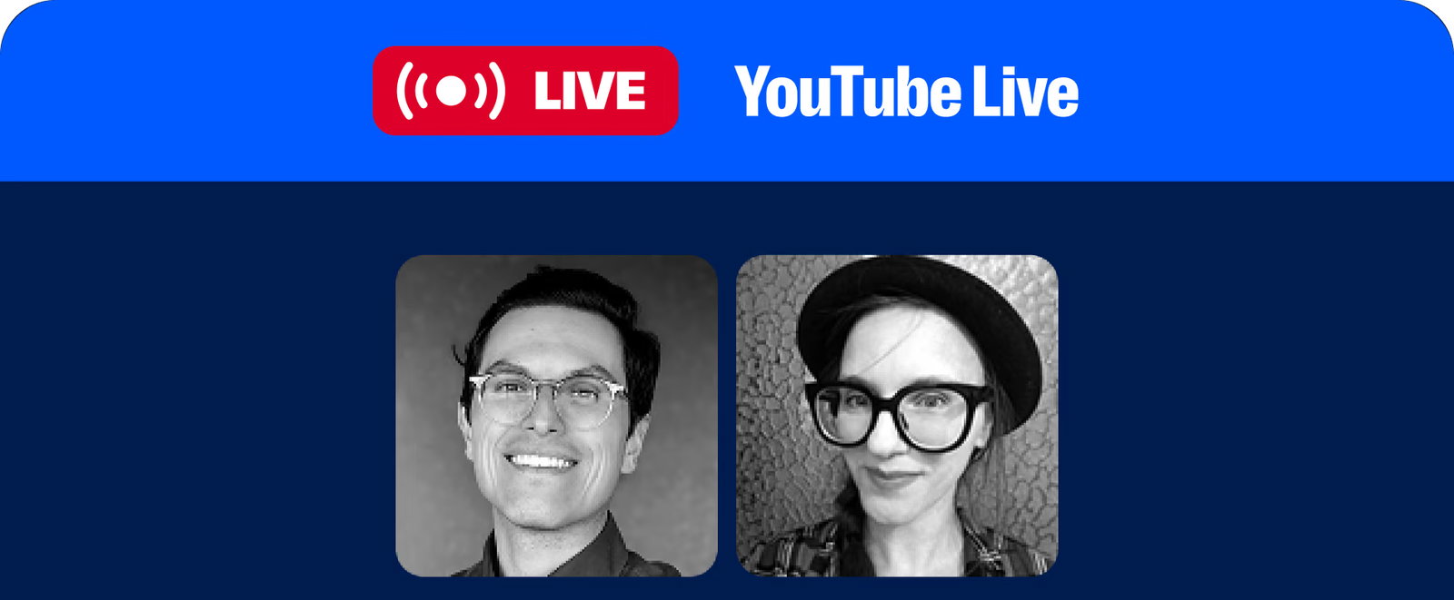 Join us on YT Live