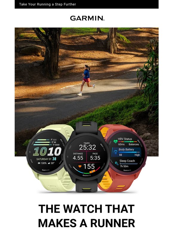 Say Hello to the NEW Forerunner 70 and 170