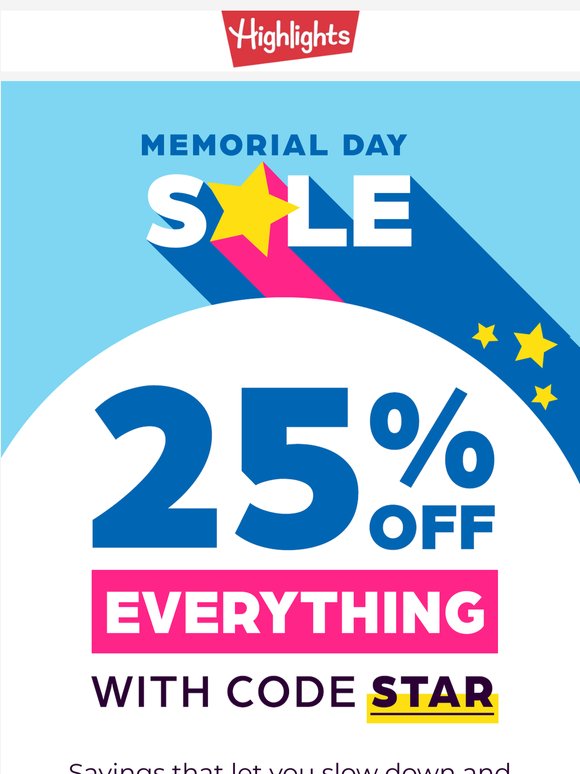 Memorial Day savings are HERE 📣
