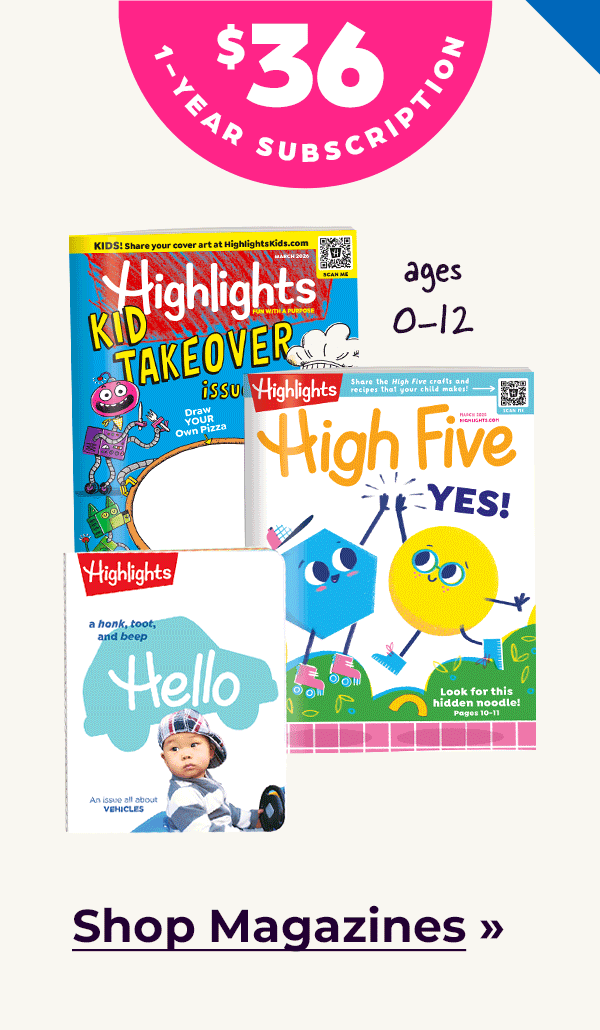Shop Magazines: $36 for 1-Year Subscription. 