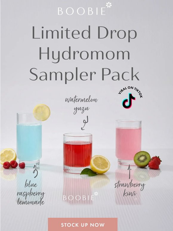 Time is running out on the New Hydromom Drop
