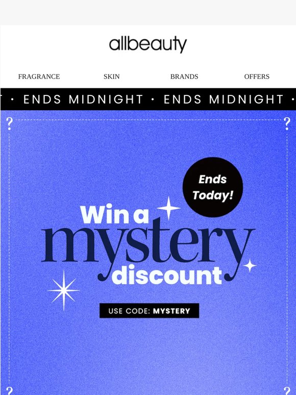 Clock's Ticking: Mystery Discount Ends Soon!