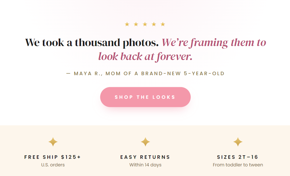 We took a thousand photos. We're framing them to look back at forever. 