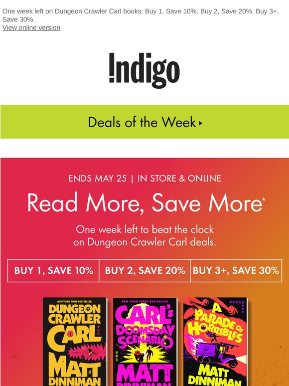 Our best deals this week