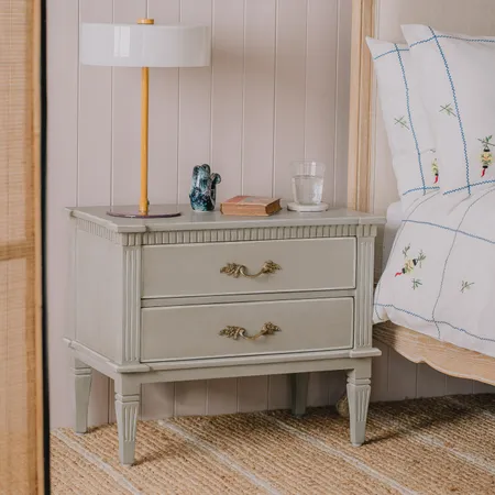 Anders Two Drawer Bedside Table