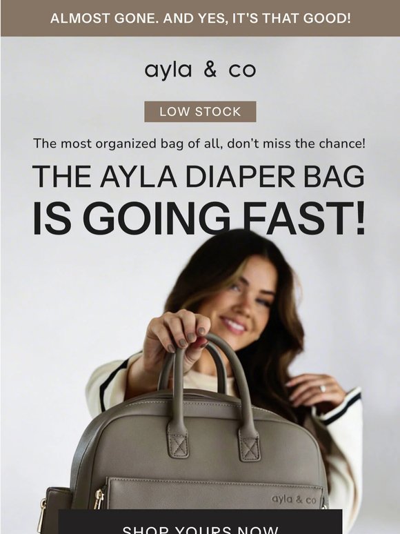 Your Old Bag Could Never. Grab This One.