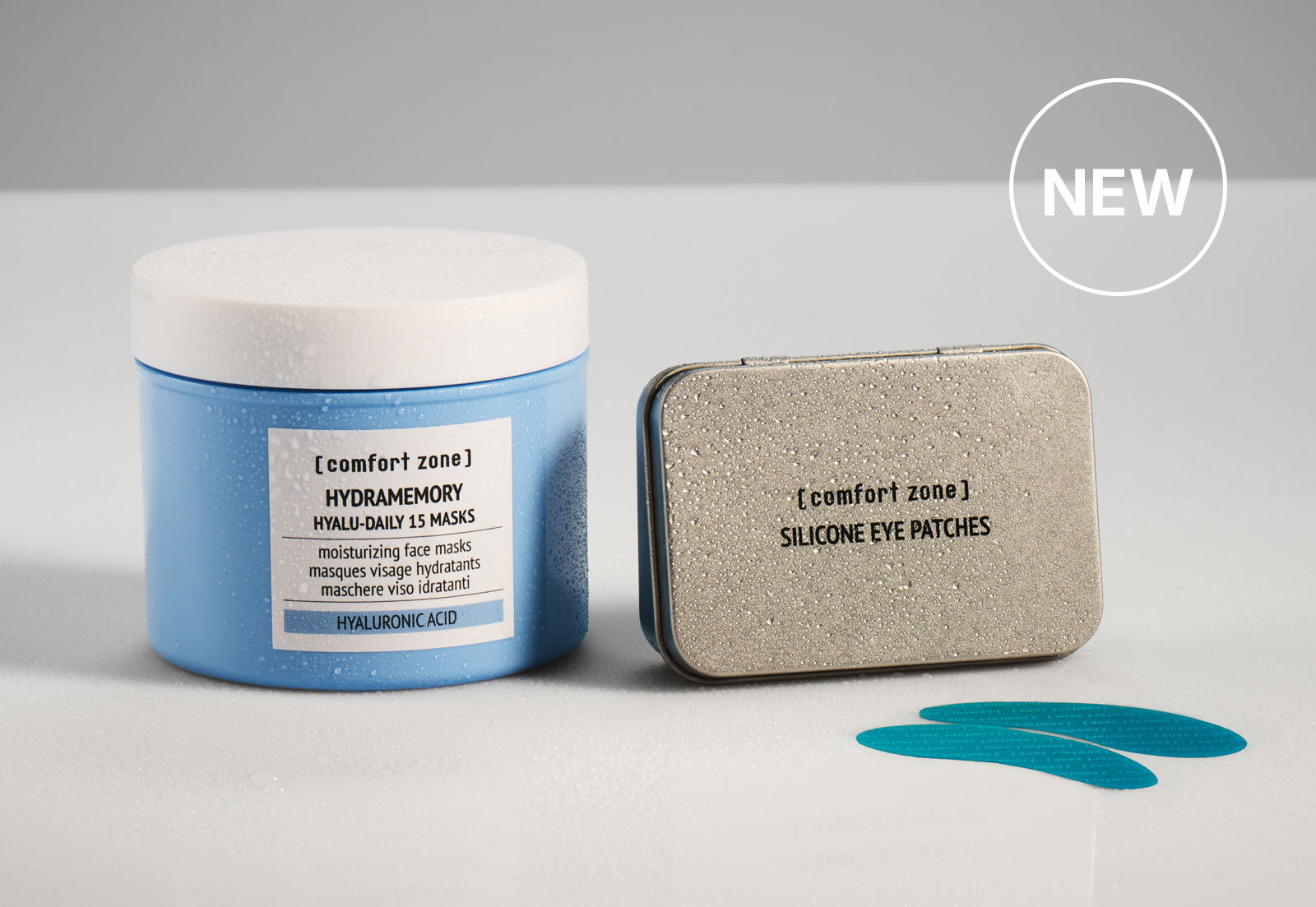Hydramemory Hyalu-Daily 15 Masks and Silicone Eye Patches