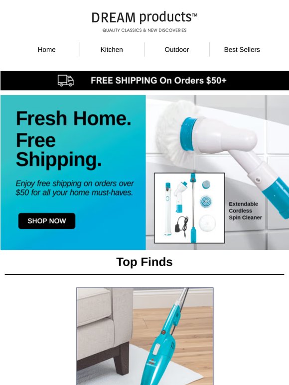 Free Shipping For Your Home!