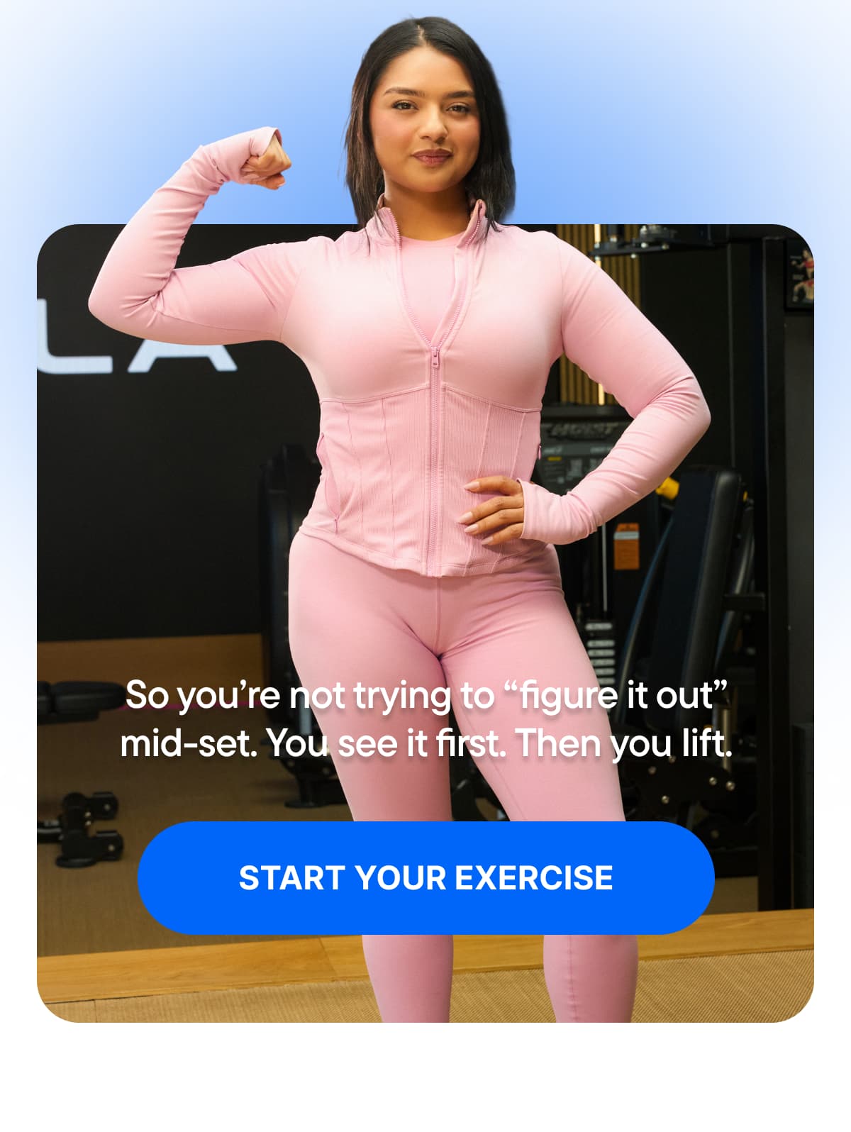 START YOUR EXERCISE