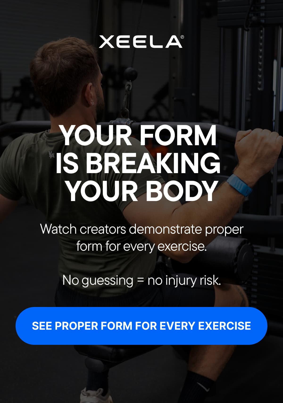 YOUR FORM IS BREAKING YOUR BODY