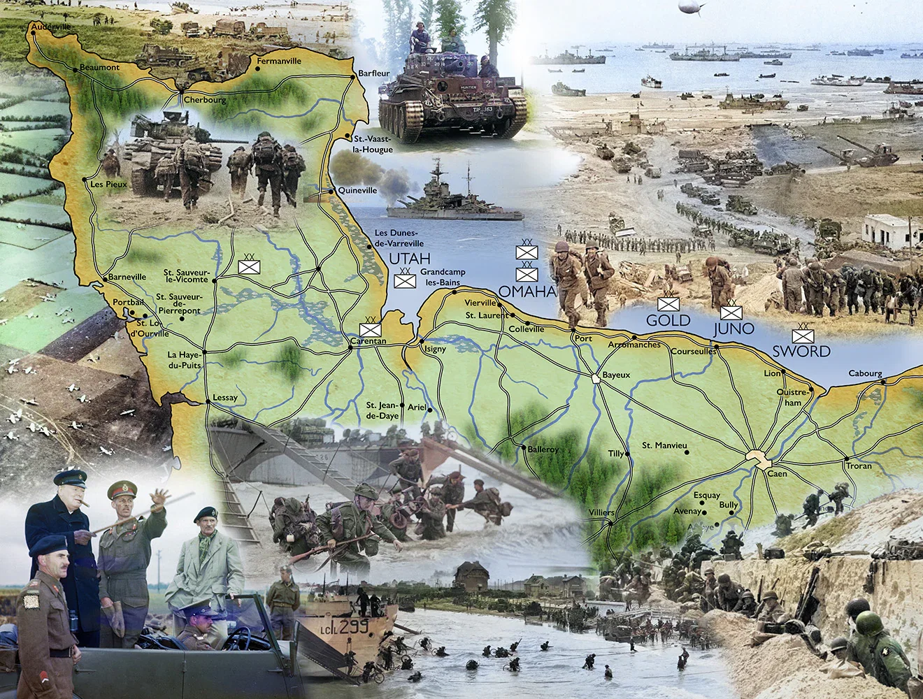 Image of Imperial War Museums D-Day 1000 Piece Jigsaw Puzzle