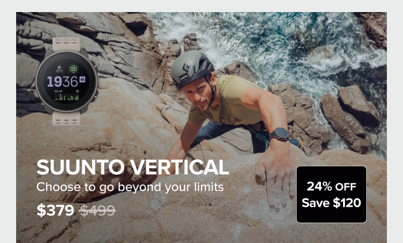 Suunto Vertical - Choose to go beyond your limits