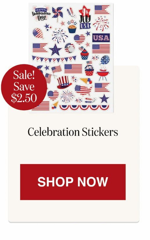 Celebration Stickers [Click here to Shop Now]