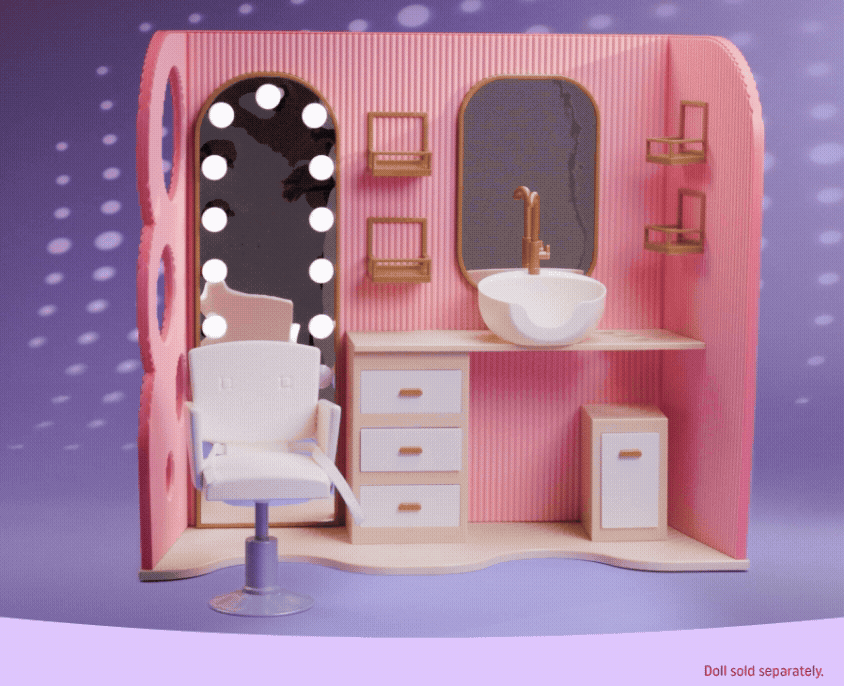 Our Generation Style & Shine Hair Salon Playset