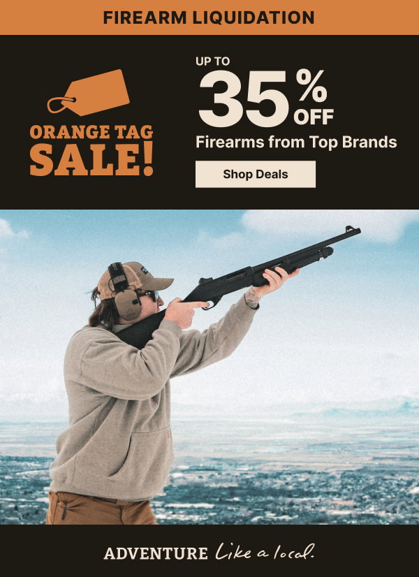 Firearm Liquidation! | Up to 35% off Firearms