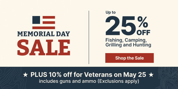 Memorial Day Sale | Up to 25% Off