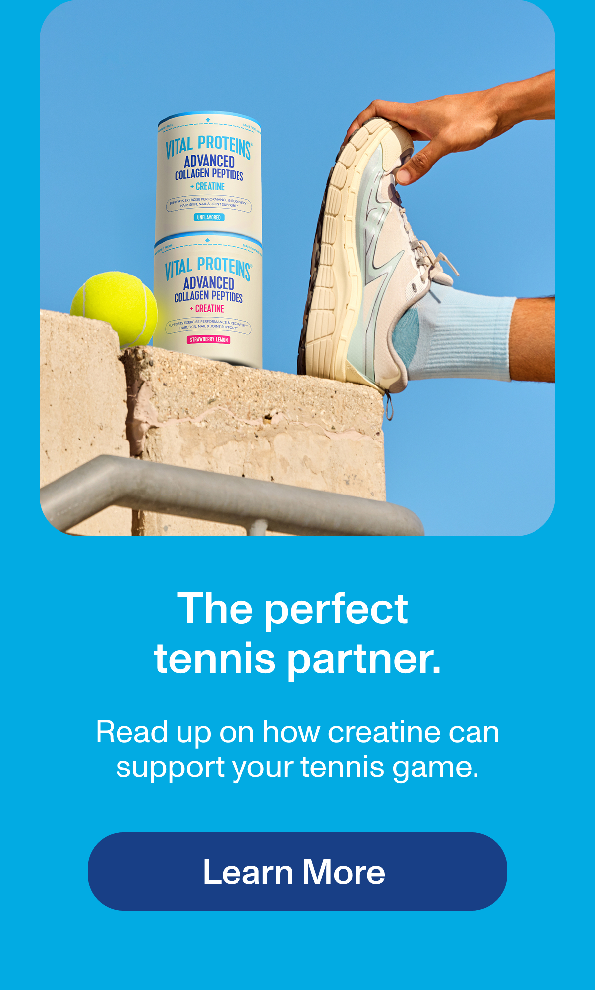The perfect tennis partner.