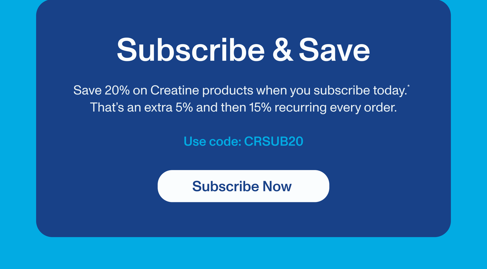 Subscribe & Save