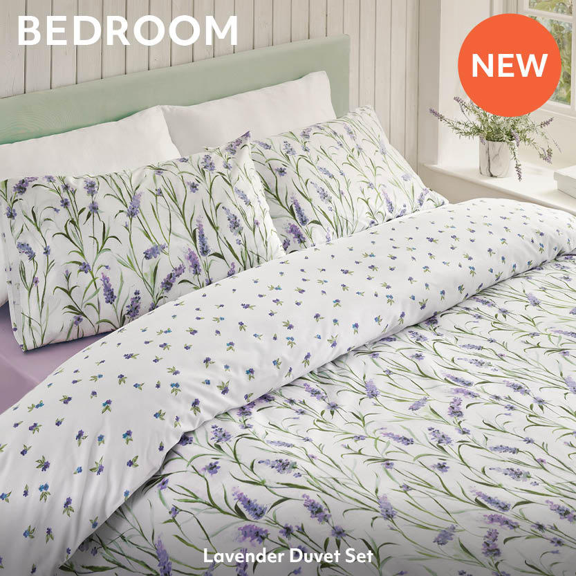 Bedroom - Lavender Duvet Set