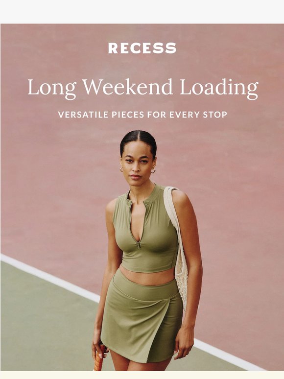 Long Weekend Loading 🧳