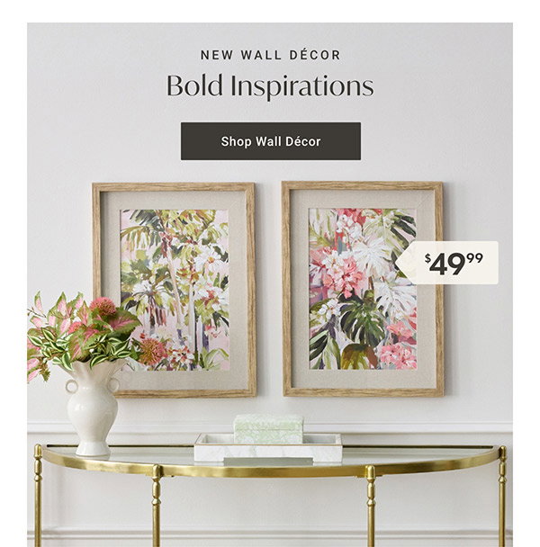 Bold Inspirations | Shop Wall Décor >