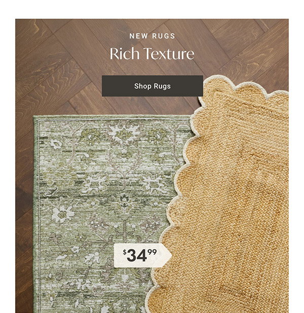 Rich Texture | Shop Rugs >