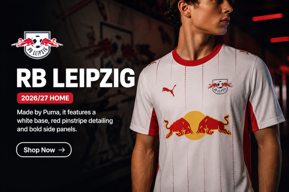 2026-2027 Red Bull Leipzig Home Shirt