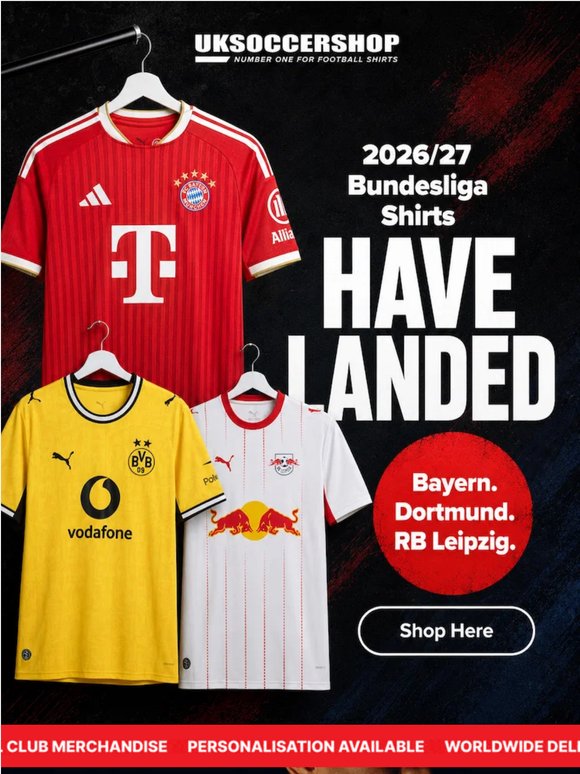 New Bundesliga season. New shirts. 👕