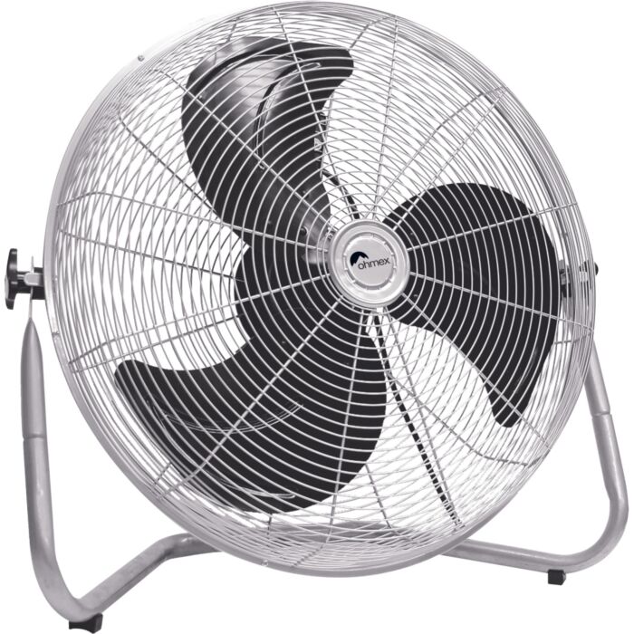 Ohmex Hi-Speed Bodenventilator, 18 Zoll, 3 Stufen, Metallgehäuse