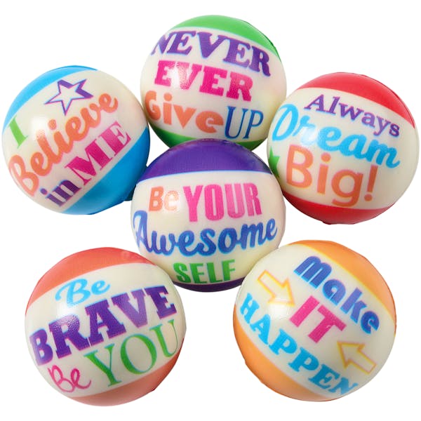 Affirmation Stress Balls - Assorted
