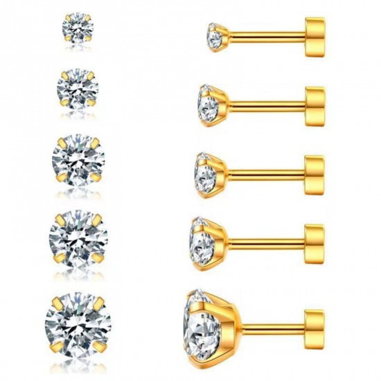 Stainless Steel Stud Earrings