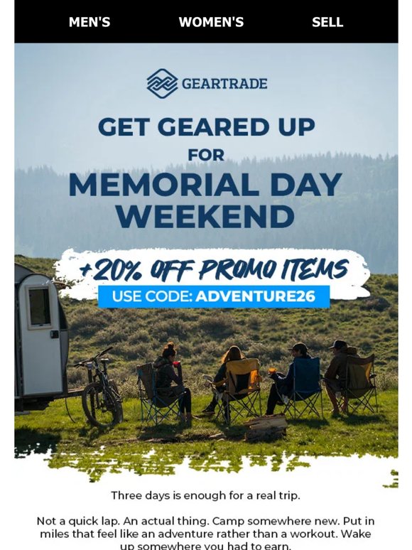 Got plans yet? 🏕️