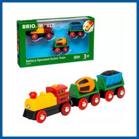 Battery-Operated Action Train