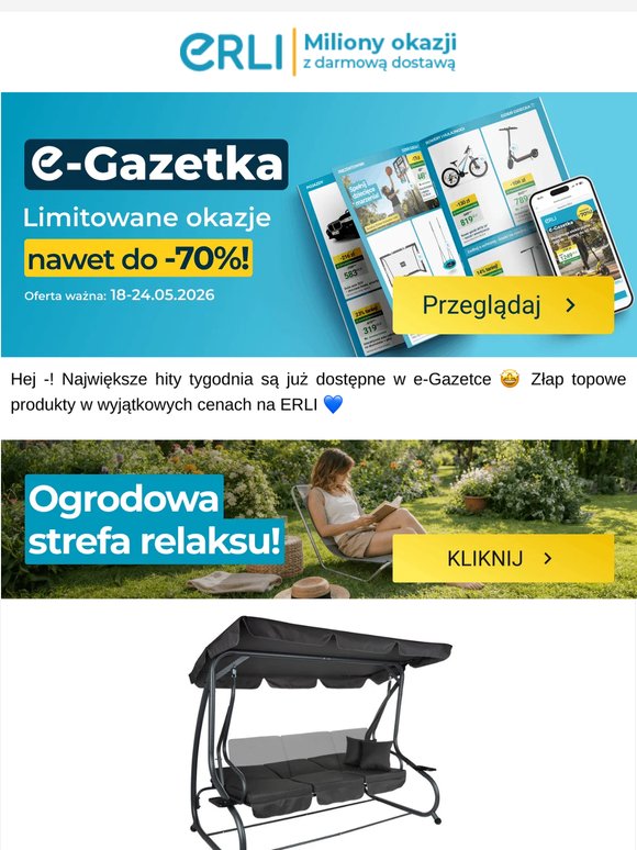 Najgorętsze okazje tygodnia do -70%! 🔥